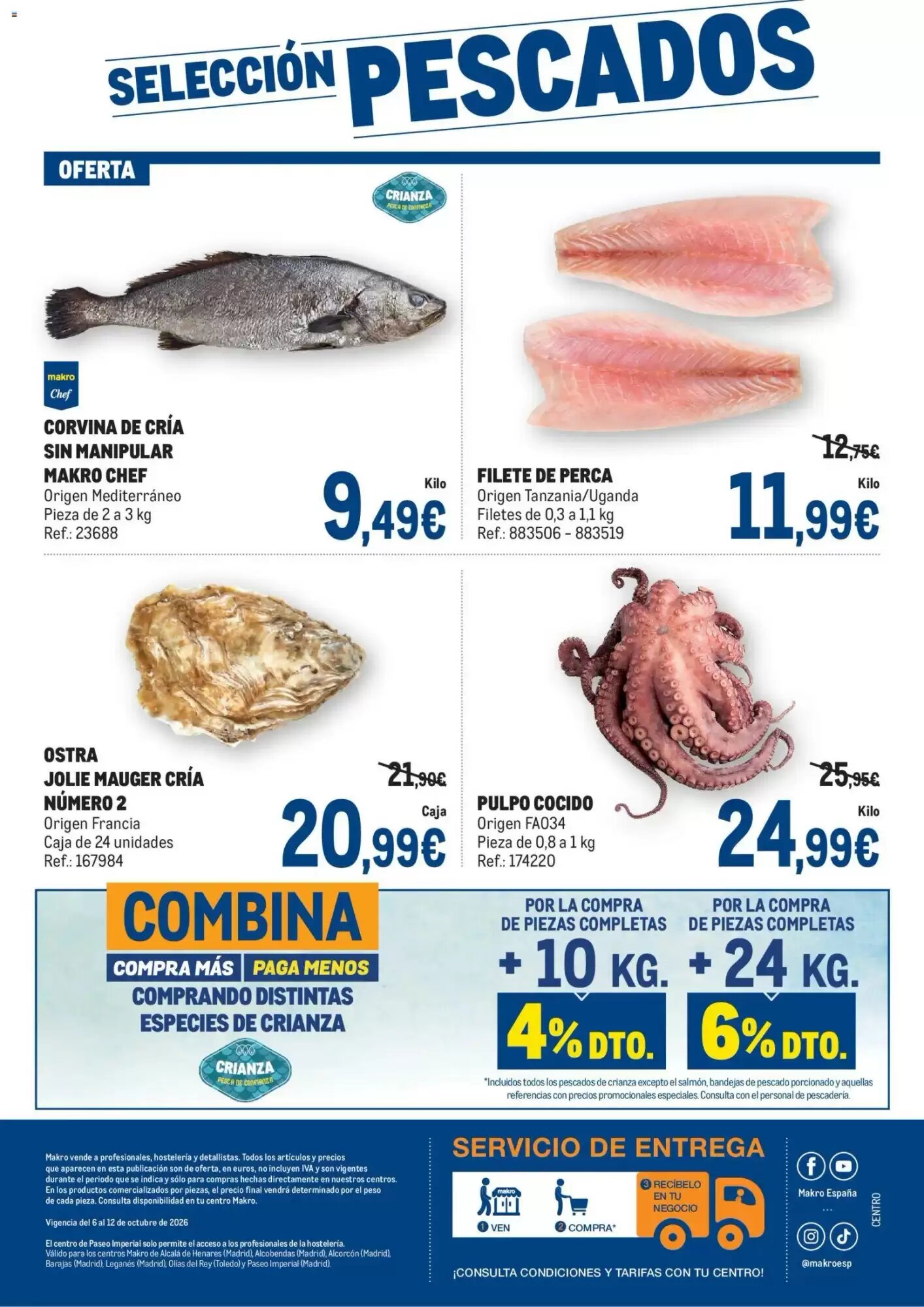 Folleto promocional de Makro válido desde el 06/10/2026 - Página 4.