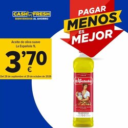 Folleto promocional de Cash Fresh válido desde el 06/10/2026