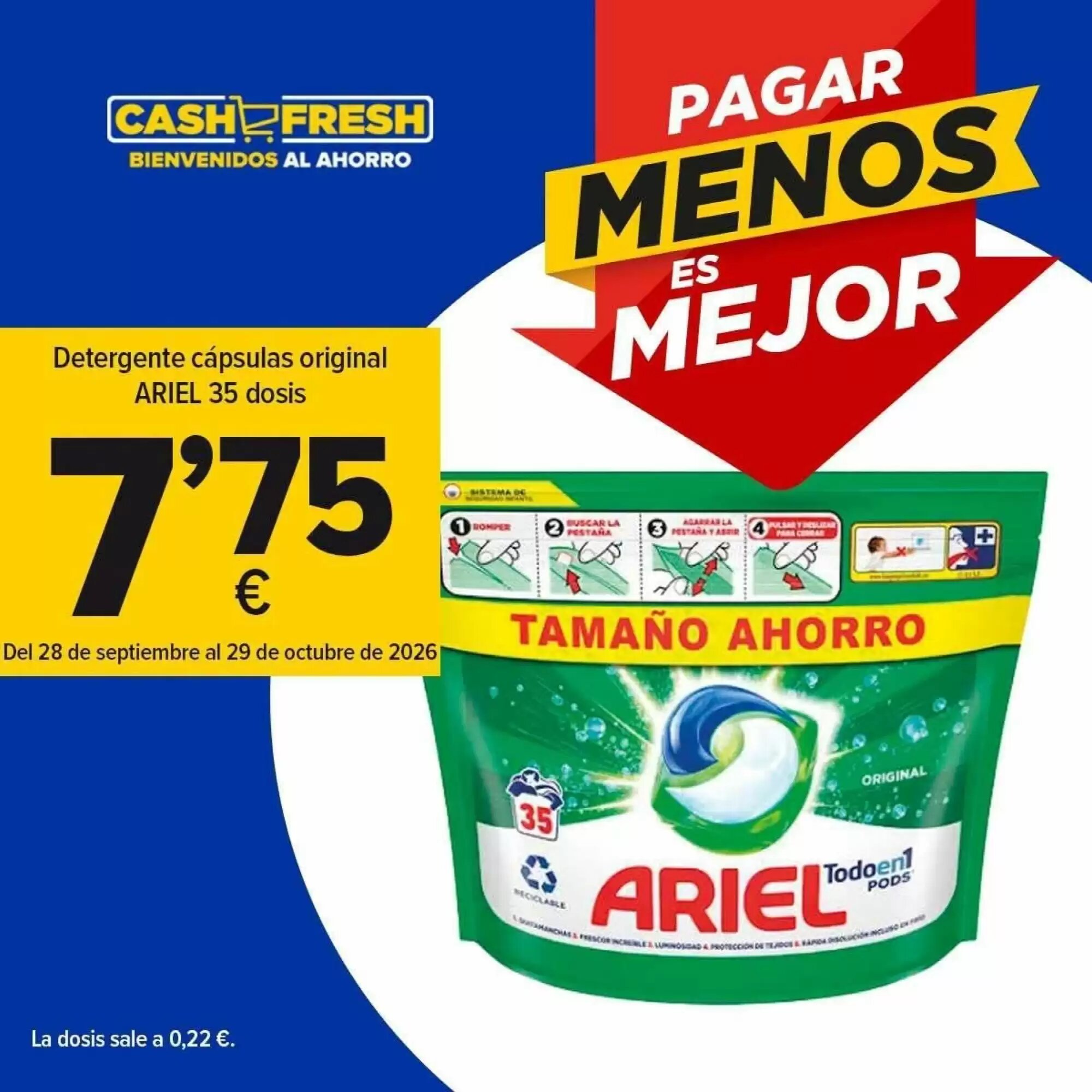 Folleto promocional de Cash Fresh válido desde el 06/10/2026 - Página 2.