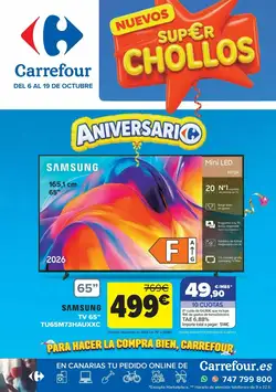 Folleto promocional de Carrefour válido desde el 06/10/2026