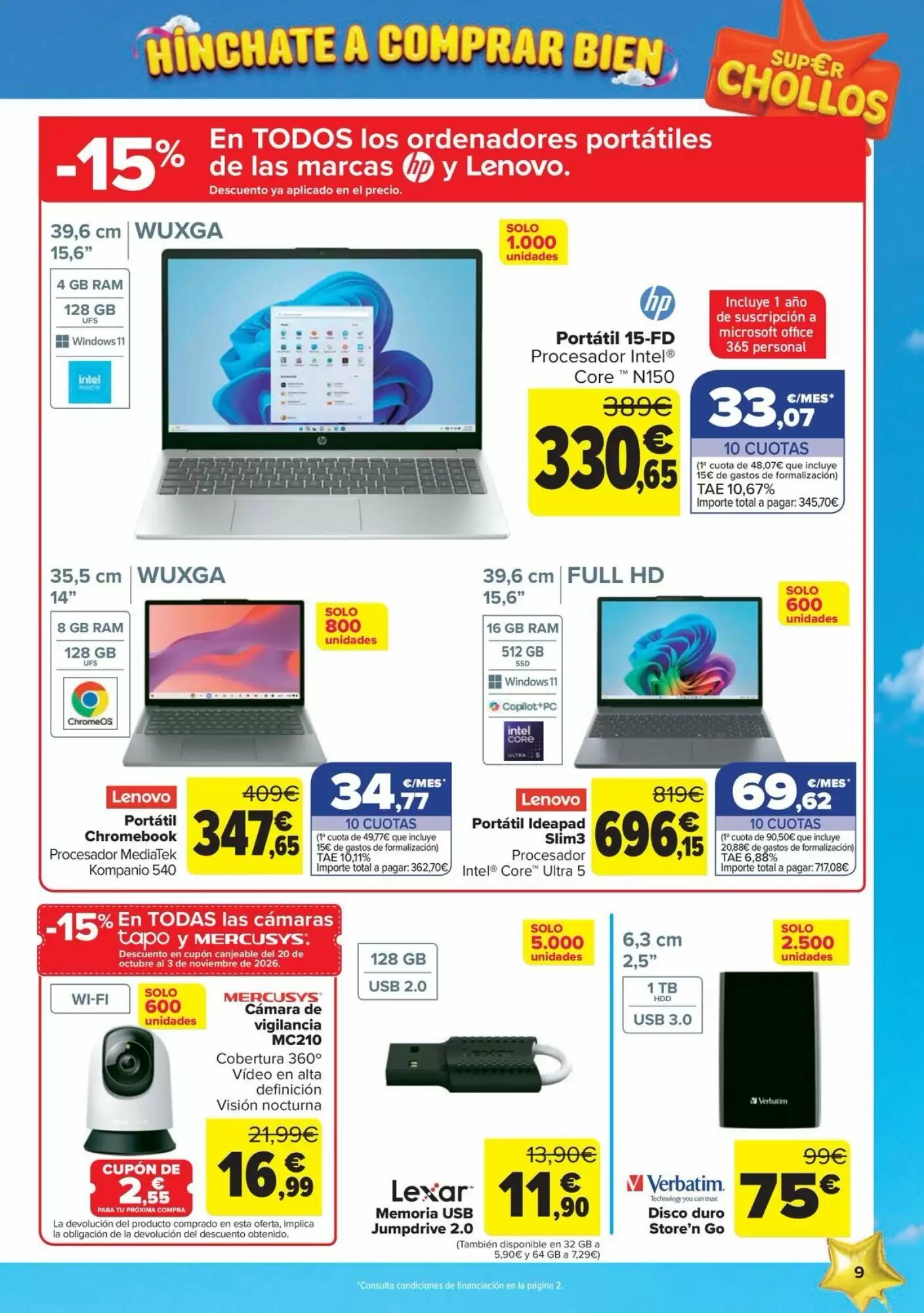 Folleto promocional de Carrefour válido desde el 06/10/2026 - Página 9.