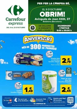 Folleto promocional de Cash Ecofamilia válido desde el 06/10/2026