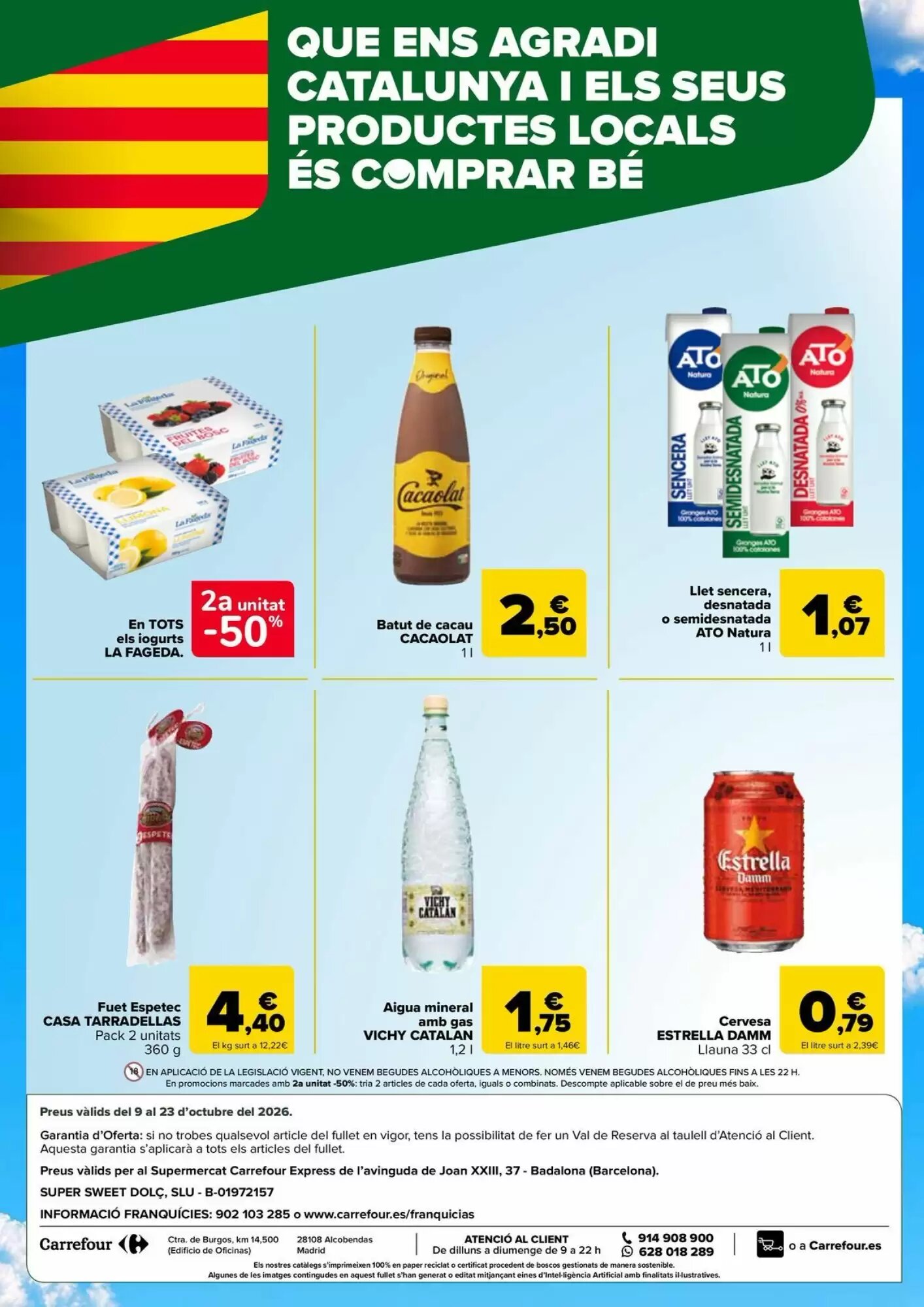 Folleto promocional de Cash Ecofamilia válido desde el 06/10/2026 - Página 4.