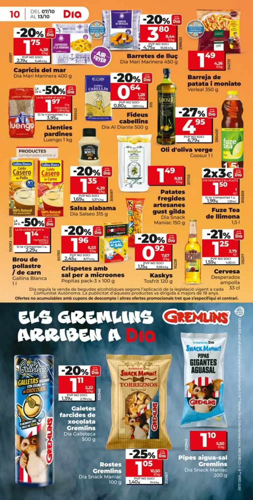 Folleto promocional de Dia válido desde el 07/10/2026 - Página 10.