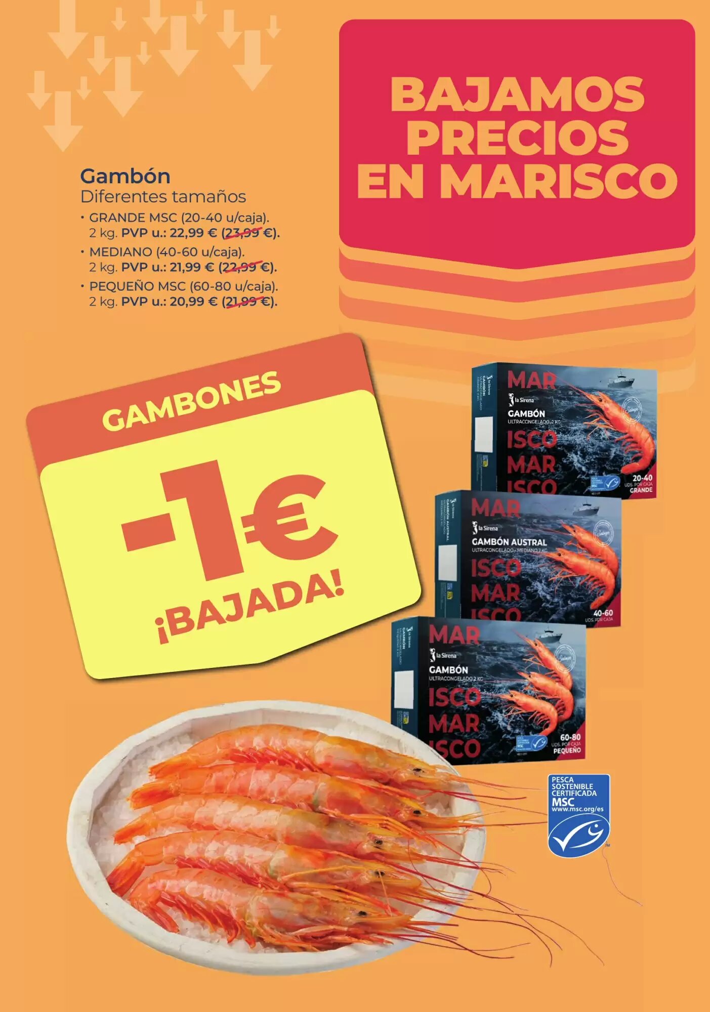 Folleto promocional de La Sirena válido desde el 07/10/2026 - Página 3.