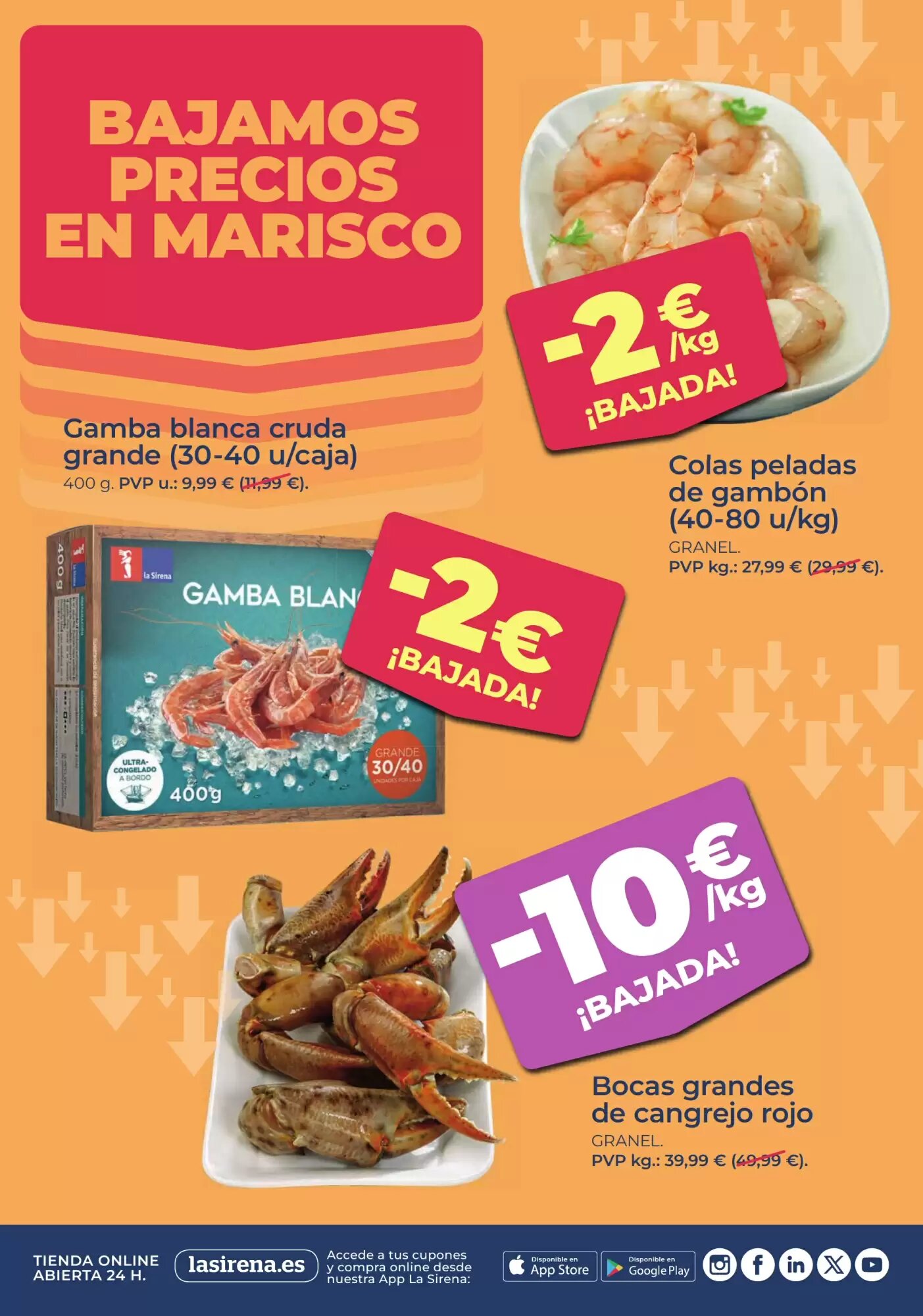 Folleto promocional de La Sirena válido desde el 07/10/2026 - Página 6.