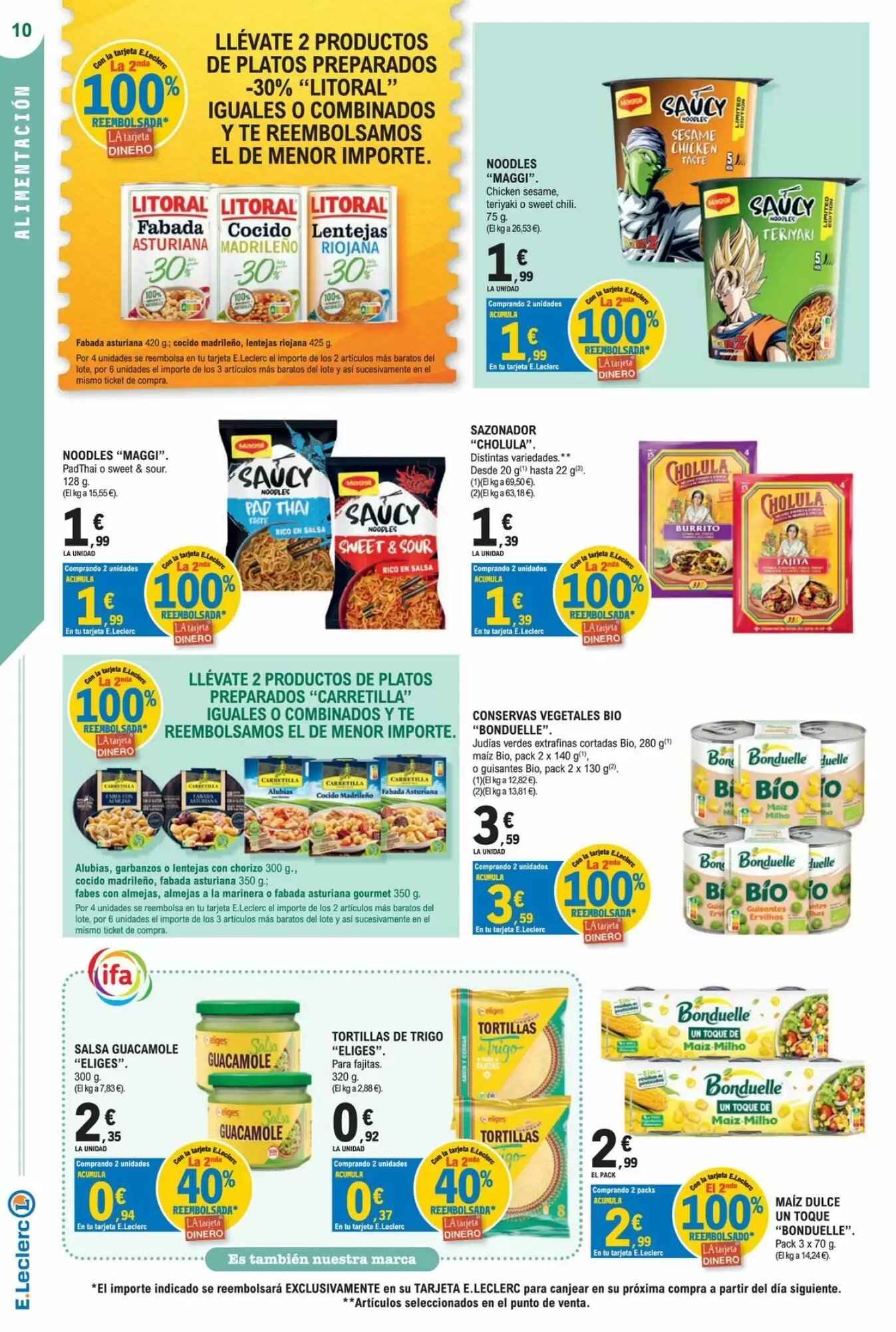 Folleto promocional de E.Leclerc válido desde el 07/10/2026 - Página 10.