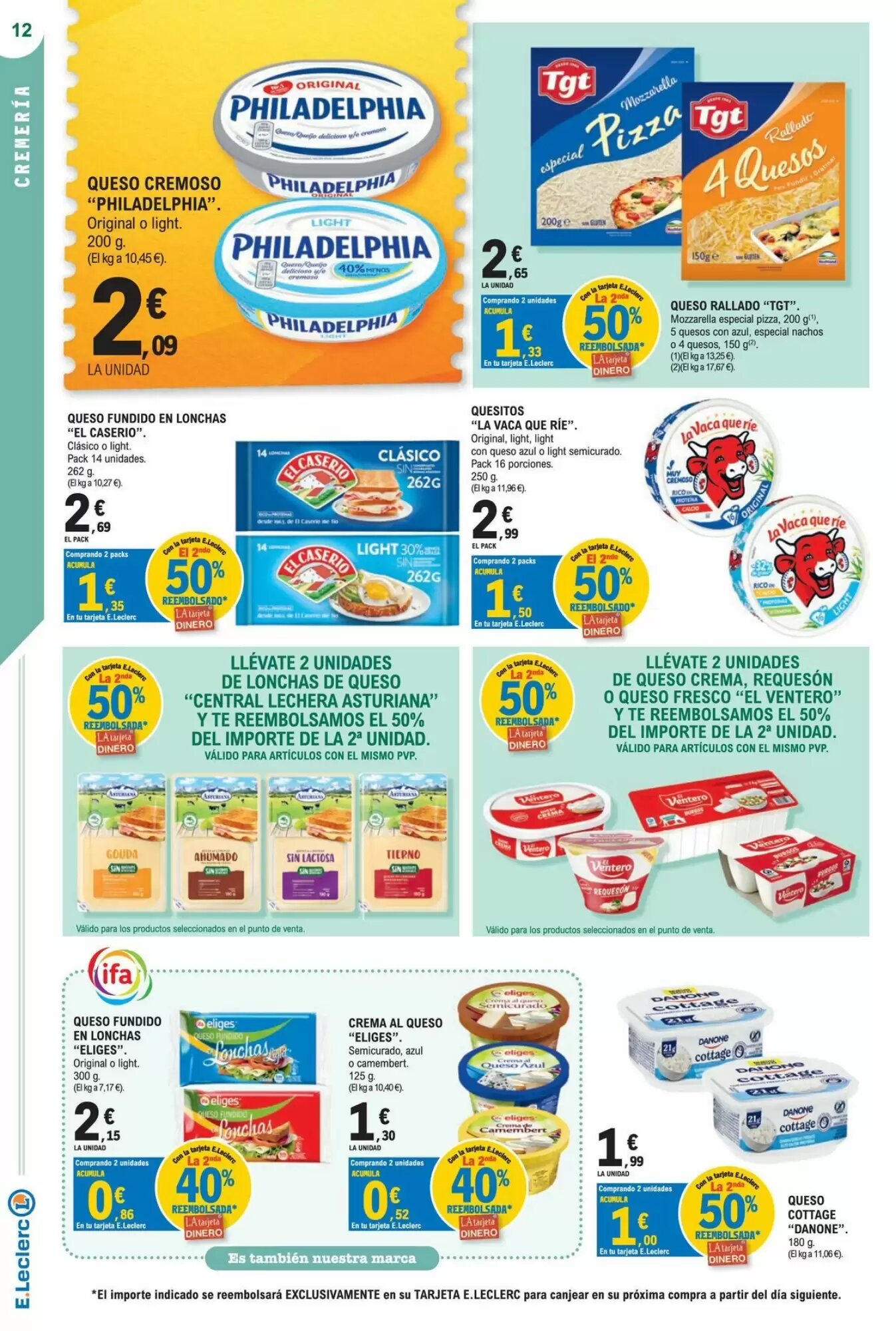Folleto promocional de E.Leclerc válido desde el 07/10/2026 - Página 12.