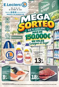 Folleto promocional de E.Leclerc válido desde el 07/10/2026