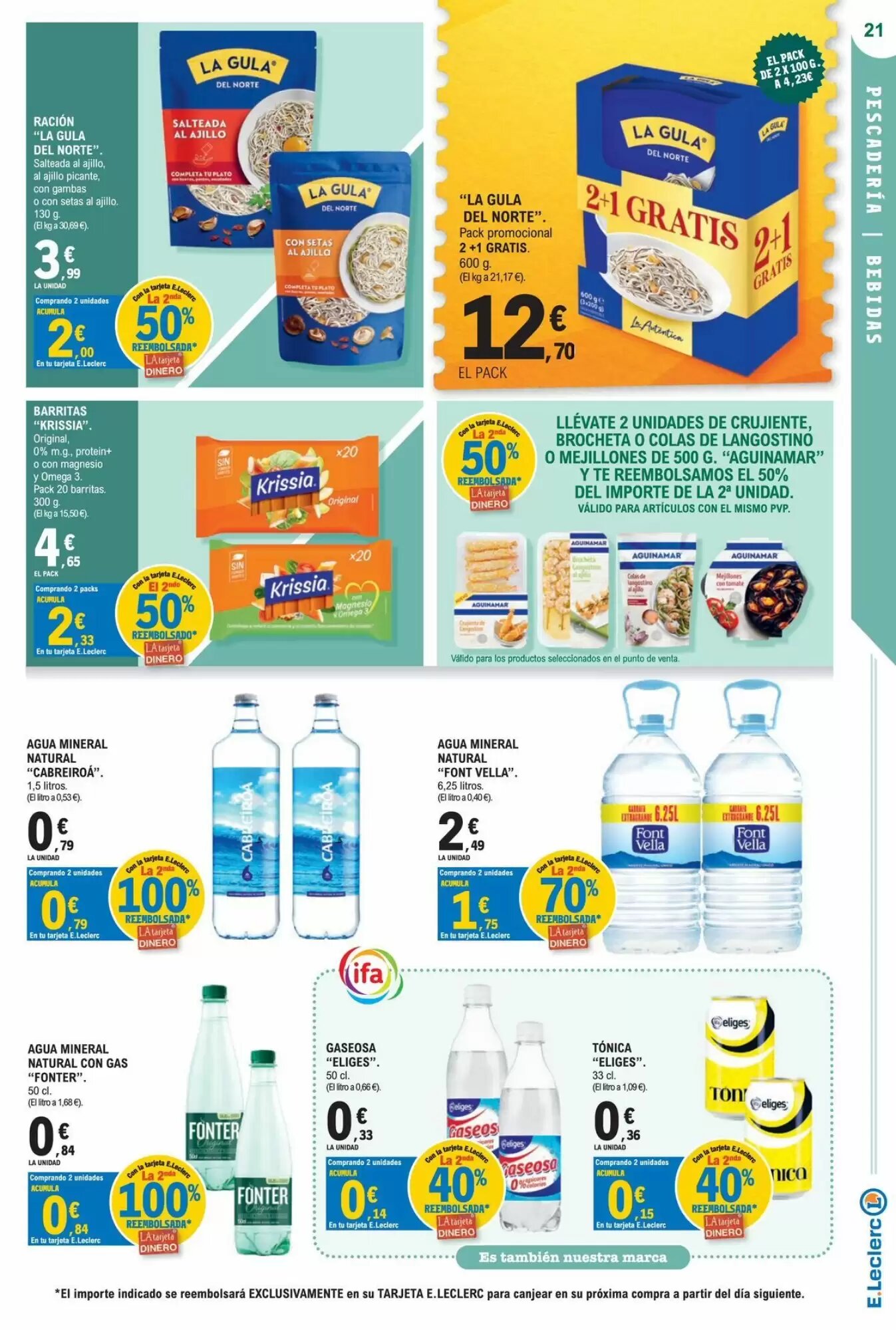 Folleto promocional de E.Leclerc válido desde el 07/10/2026 - Página 21.