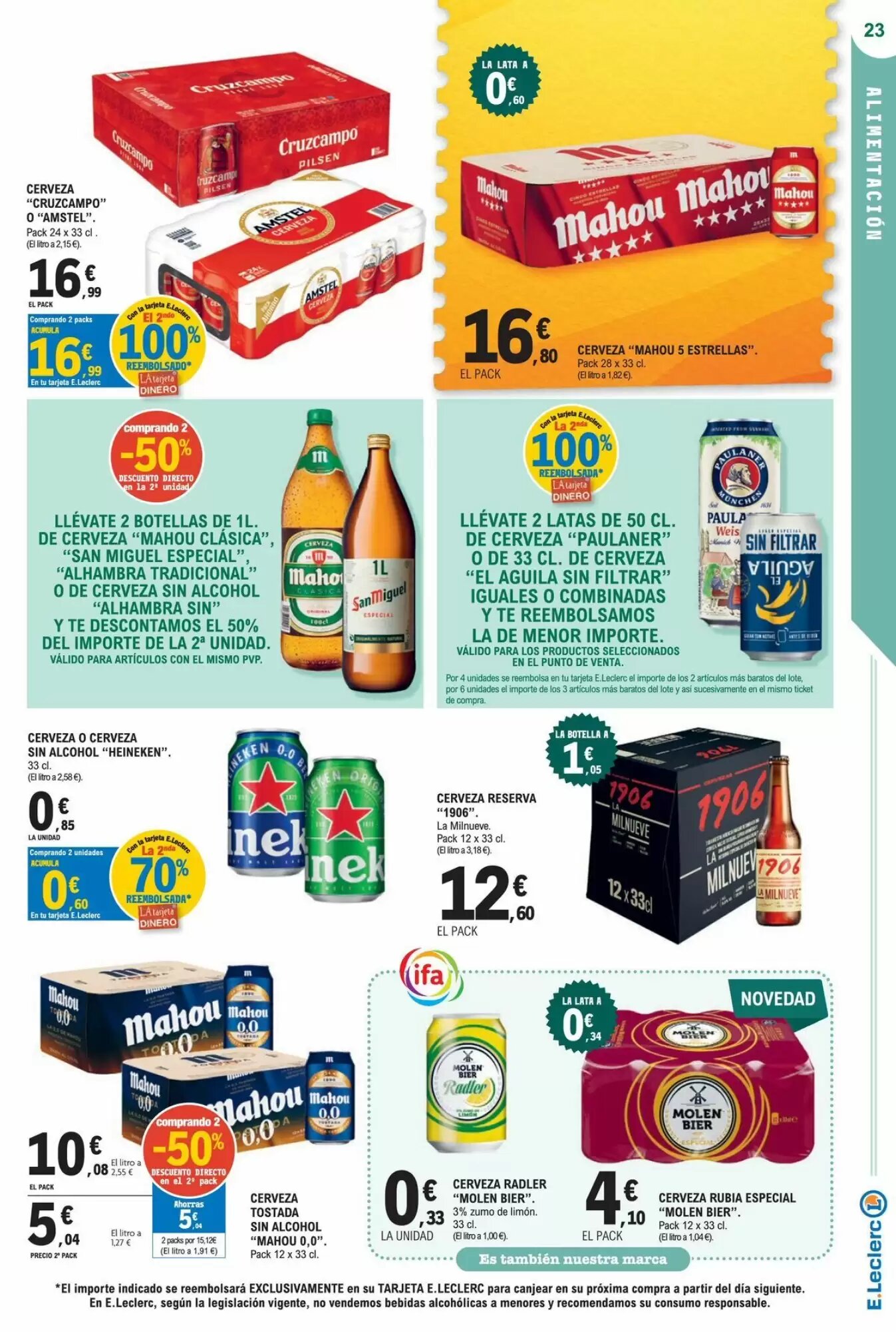 Folleto promocional de E.Leclerc válido desde el 07/10/2026 - Página 23.