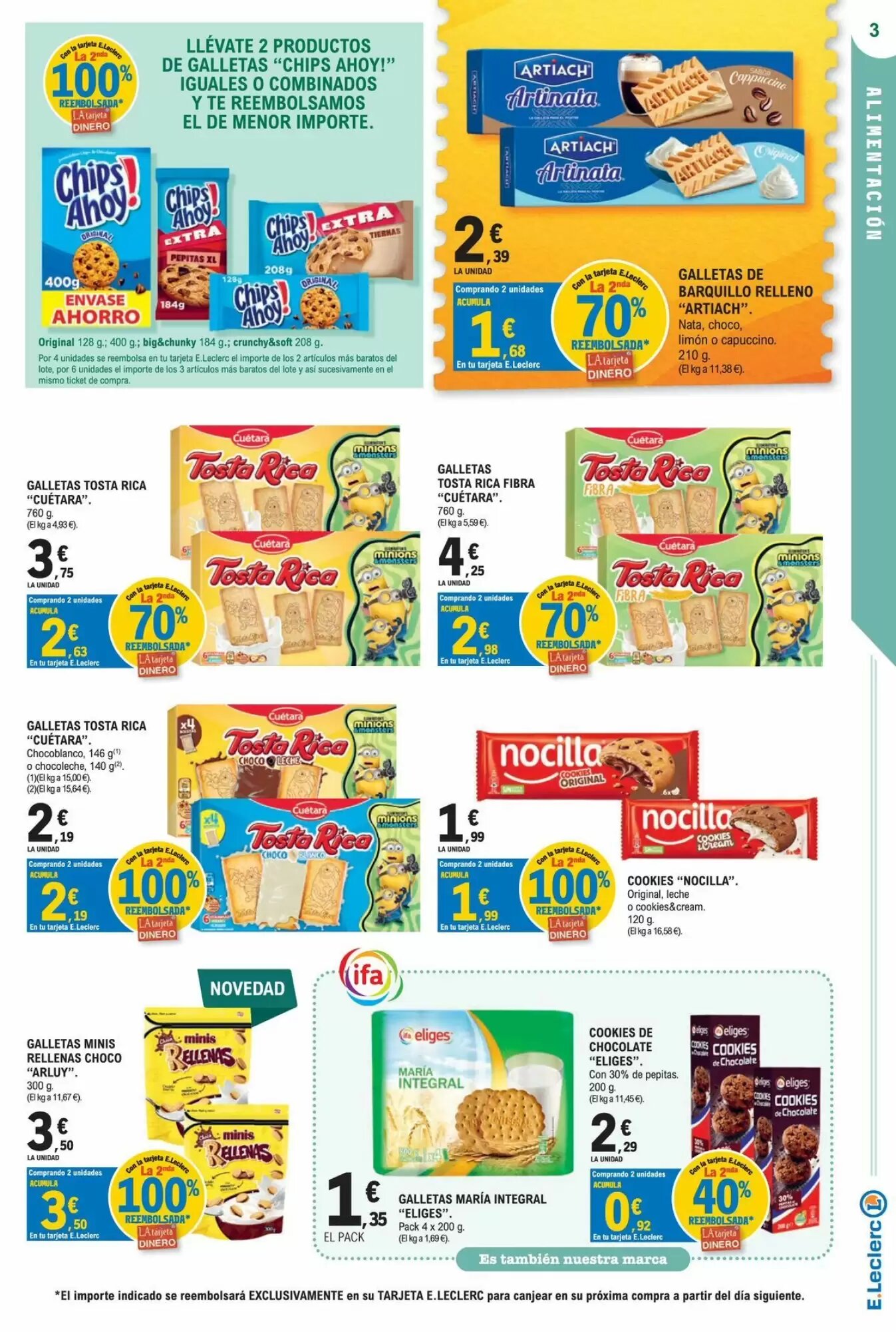 Folleto promocional de E.Leclerc válido desde el 07/10/2026 - Página 3.
