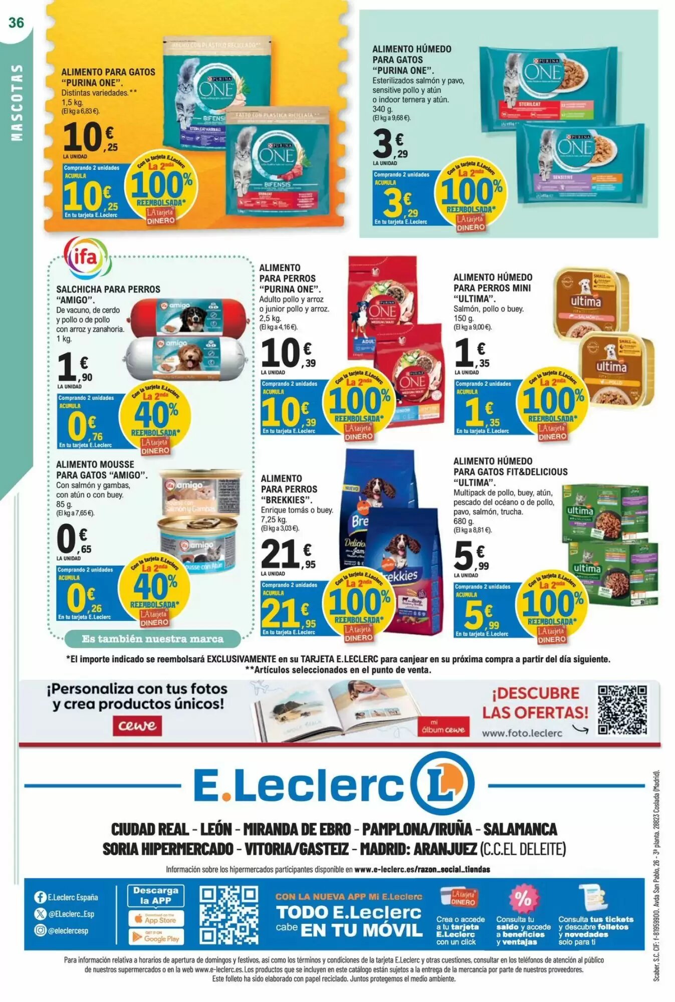 Folleto promocional de E.Leclerc válido desde el 07/10/2026 - Página 36.