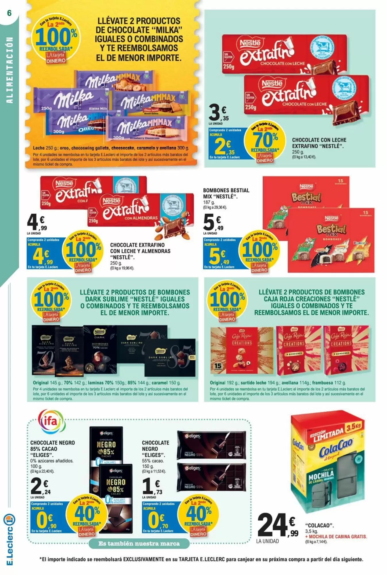 Folleto promocional de E.Leclerc válido desde el 07/10/2026 - Página 6.