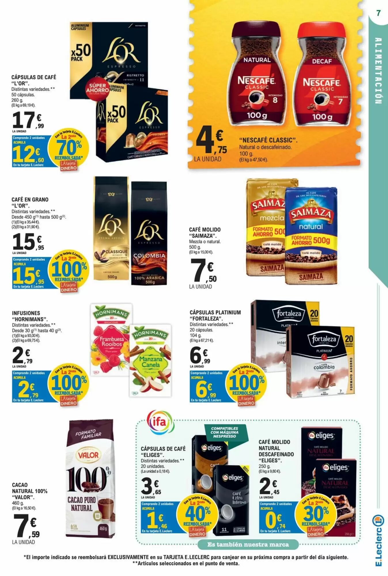 Folleto promocional de E.Leclerc válido desde el 07/10/2026 - Página 7.