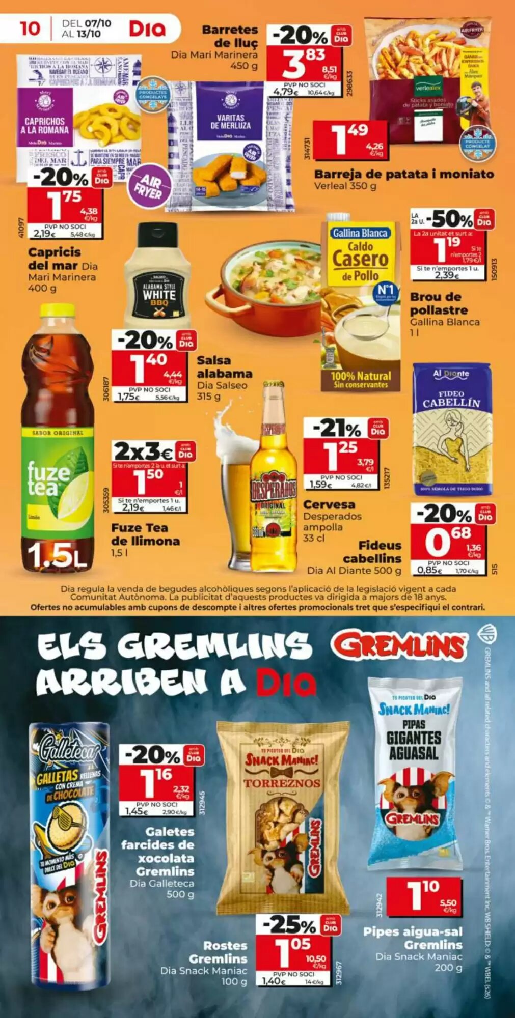 Folleto promocional de Dia válido desde el 07/10/2026 - Página 10.