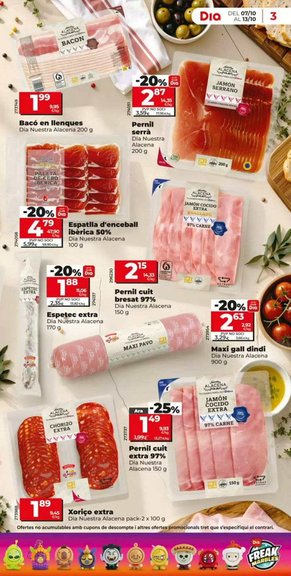 Folleto promocional de Dia válido desde el 07/10/2026 - Página 3.