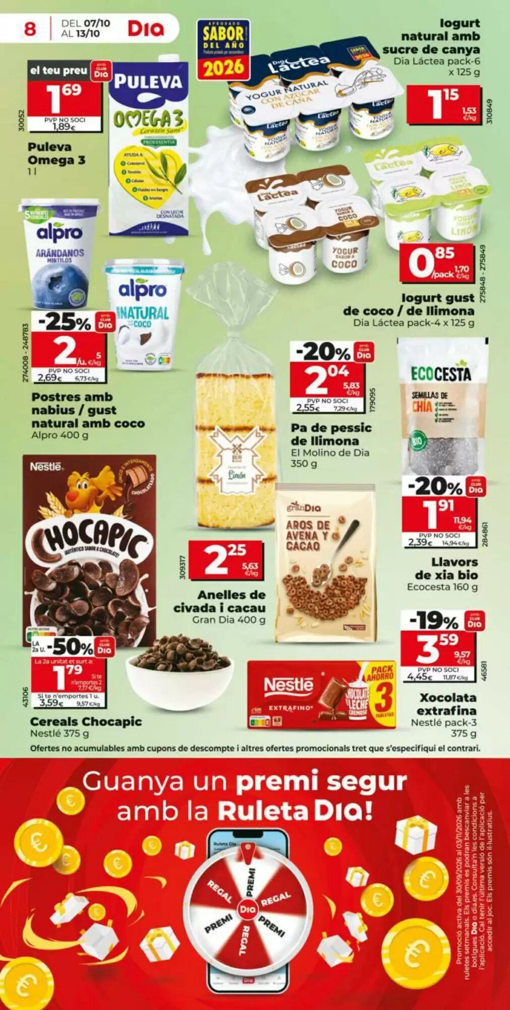 Folleto promocional de Dia válido desde el 07/10/2026 - Página 8.