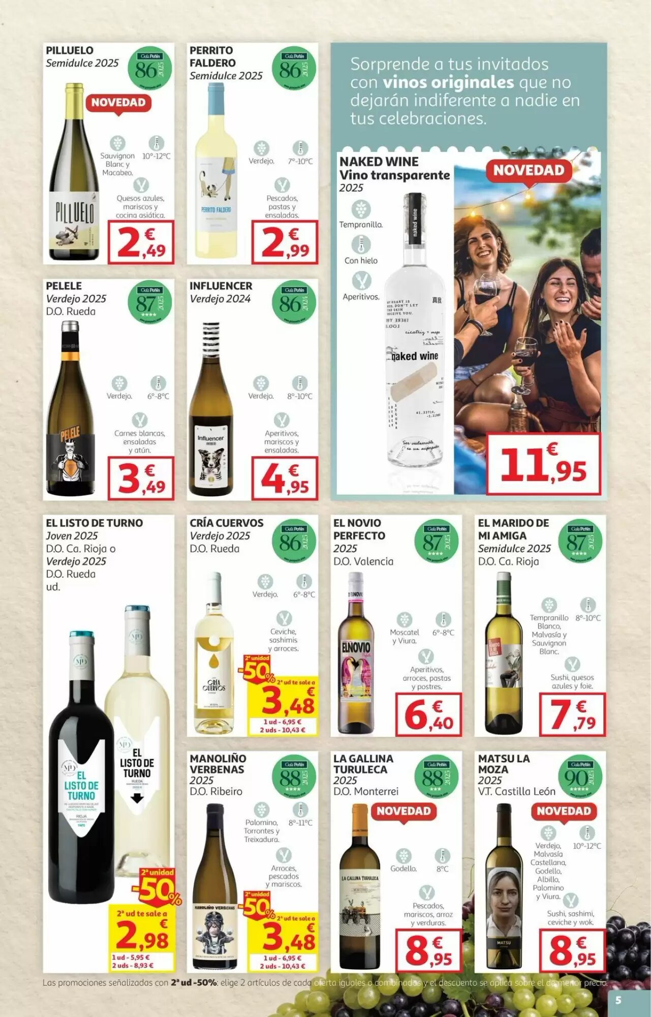 Folleto promocional de Alcampo válido desde el 08/10/2026 - Página 5.