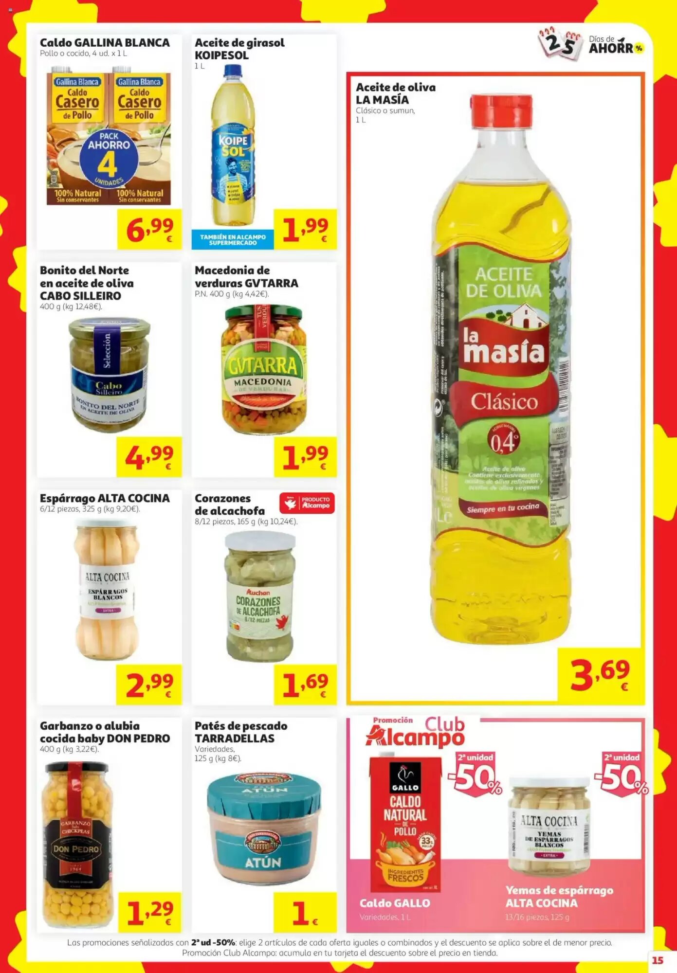 Folleto promocional de Alcampo válido desde el 08/10/2026 - Página 15.