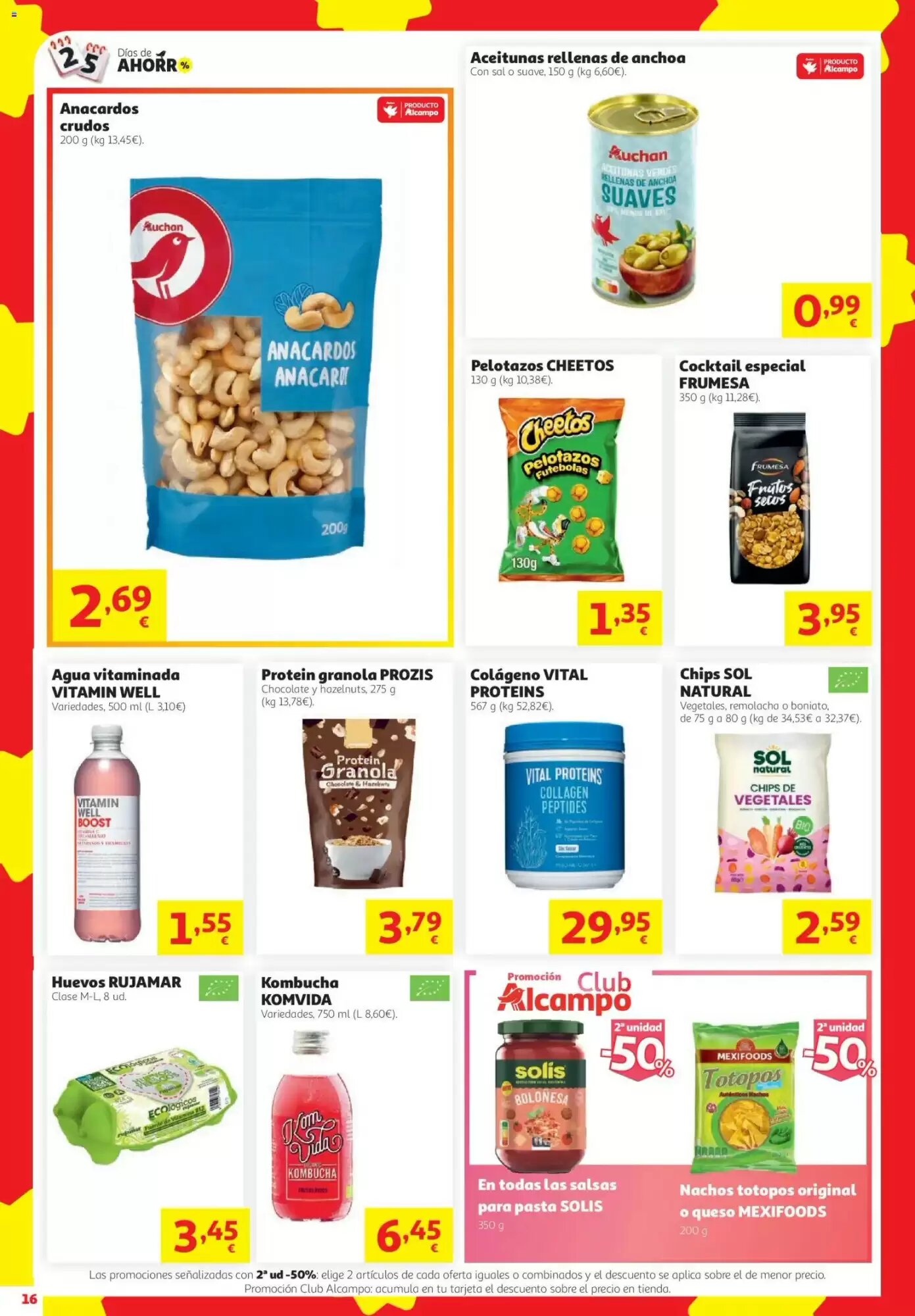 Folleto promocional de Alcampo válido desde el 08/10/2026 - Página 16.