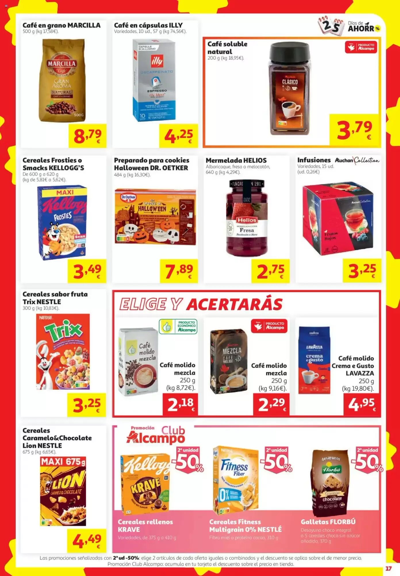 Folleto promocional de Alcampo válido desde el 08/10/2026 - Página 17.