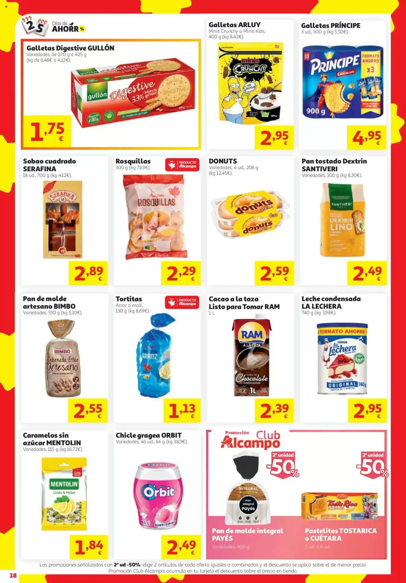 Folleto promocional de Alcampo válido desde el 08/10/2026 - Página 18.