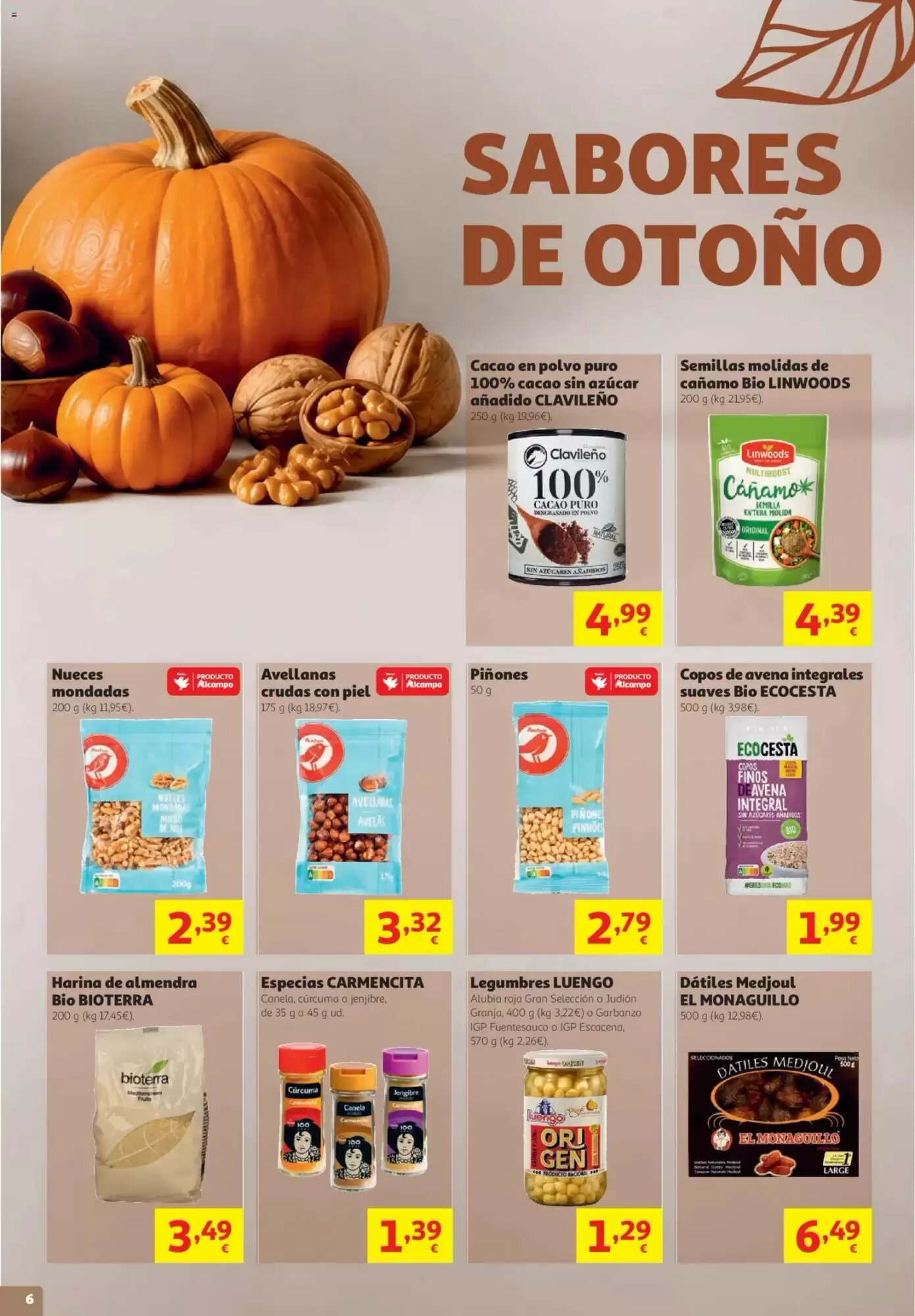 Folleto promocional de Alcampo válido desde el 08/10/2026 - Página 6.