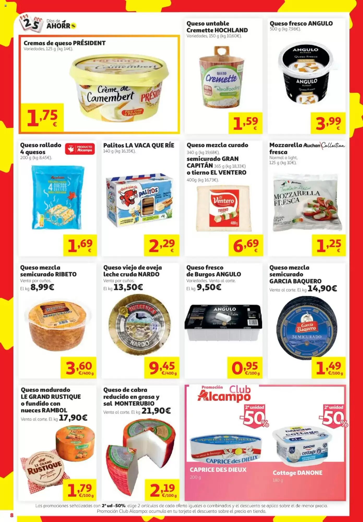 Folleto promocional de Alcampo válido desde el 08/10/2026 - Página 8.