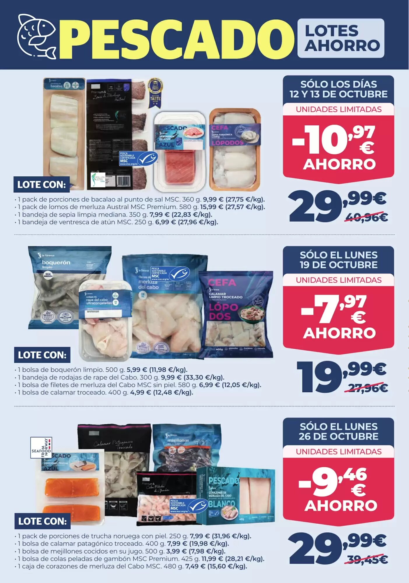 Folleto promocional de La Sirena válido desde el 08/10/2026 - Página 10.