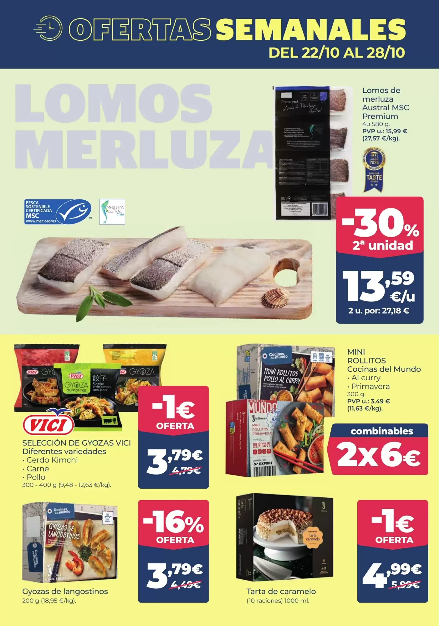 Folleto promocional de La Sirena válido desde el 08/10/2026 - Página 6.