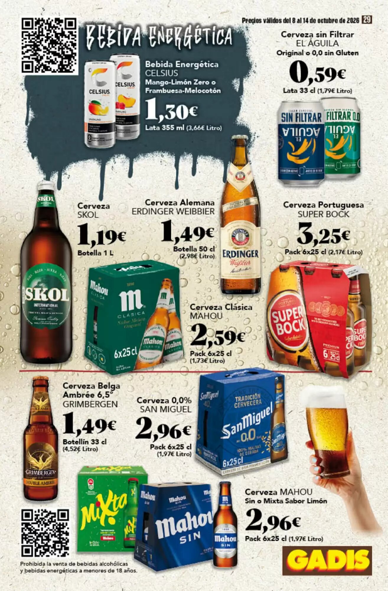 Folleto promocional de Gadis válido desde el 08/10/2026 - Página 29.