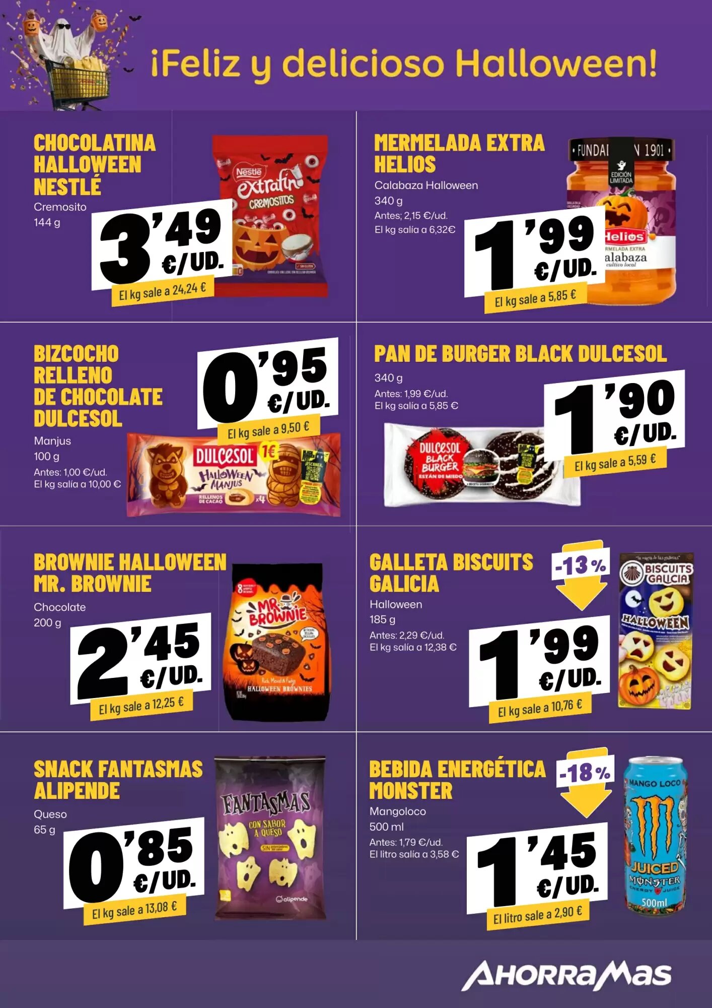 Folleto promocional de AhorraMas válido desde el 08/10/2026 - Página 13.