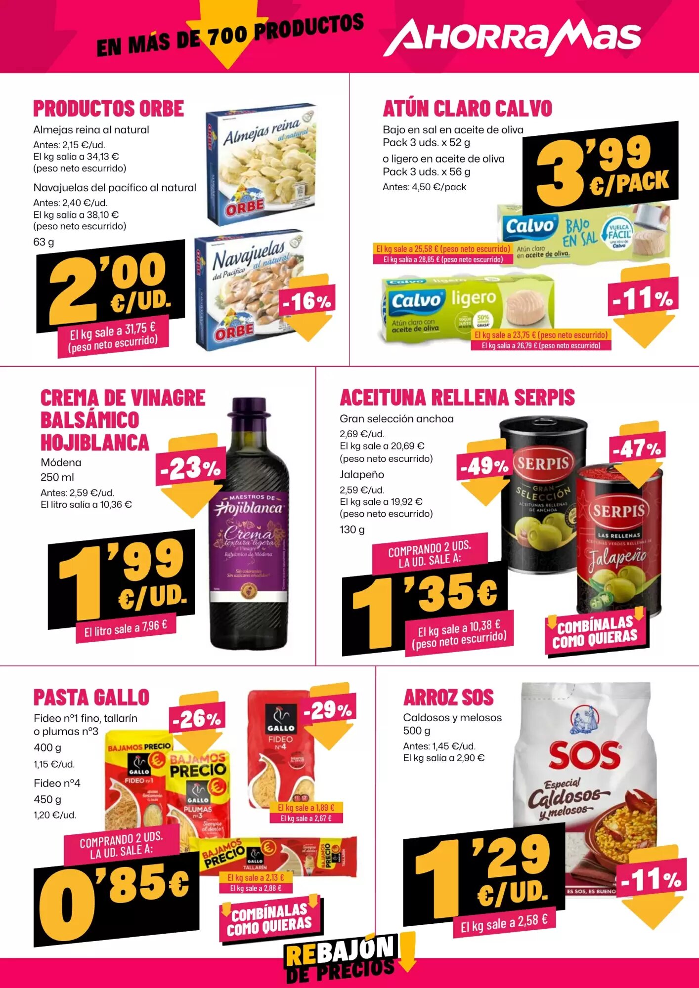 Folleto promocional de AhorraMas válido desde el 08/10/2026 - Página 15.