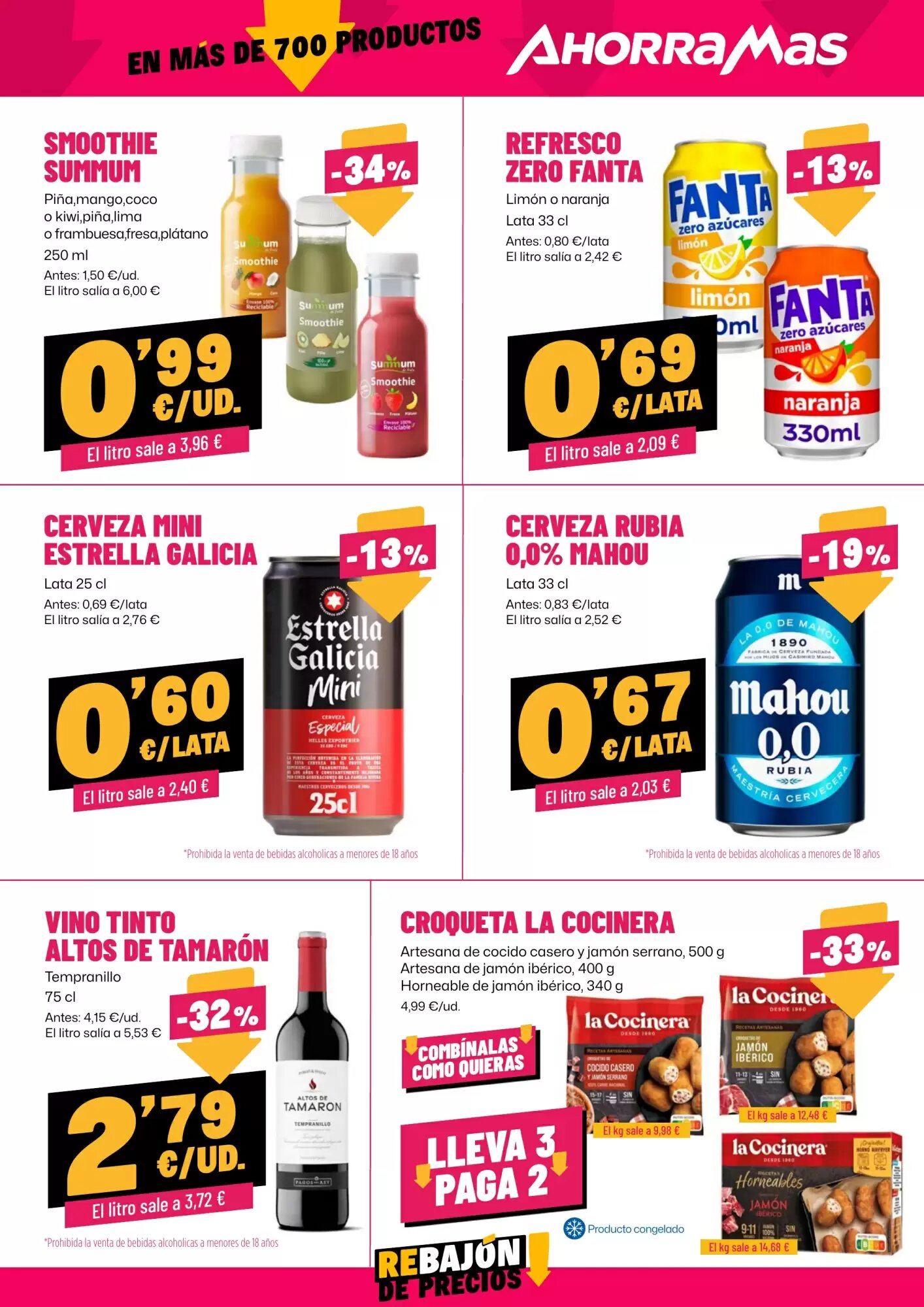 Folleto promocional de AhorraMas válido desde el 08/10/2026 - Página 17.
