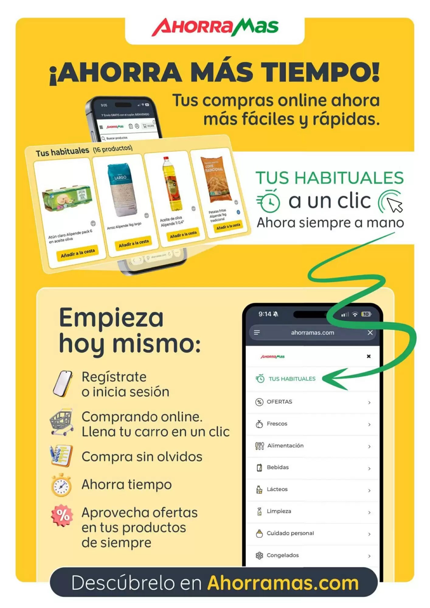 Folleto promocional de AhorraMas válido desde el 08/10/2026 - Página 9.