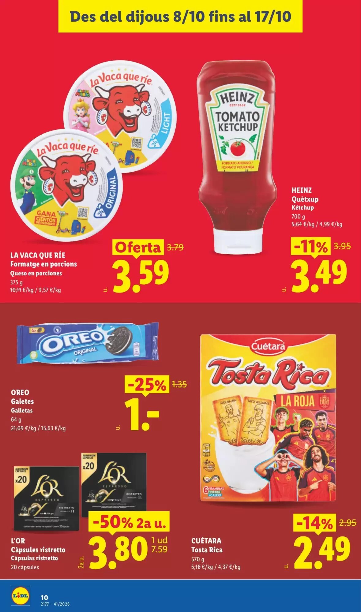 Folleto promocional de Lidl válido desde el 08/10/2026 - Página 10.