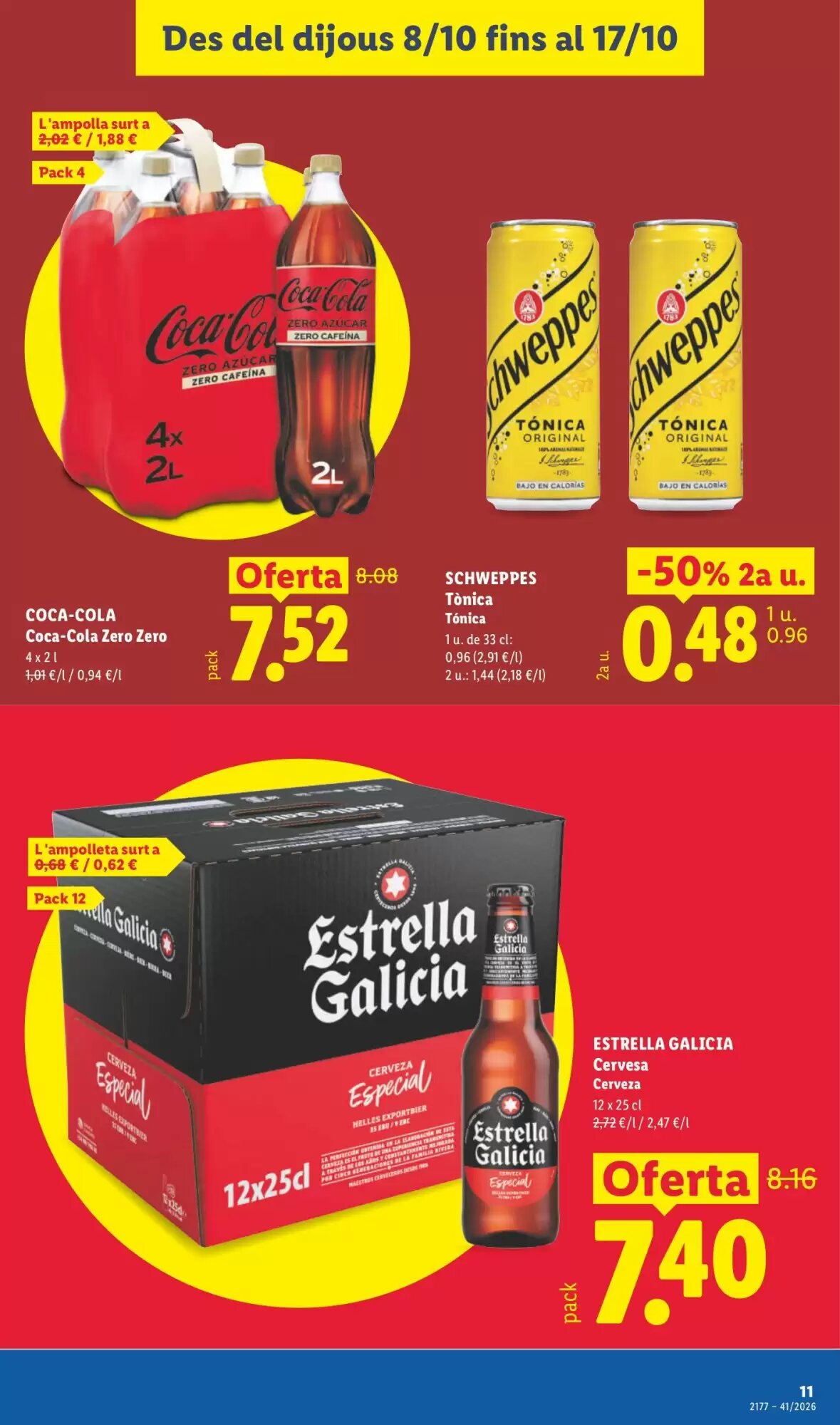 Folleto promocional de Lidl válido desde el 08/10/2026 - Página 11.
