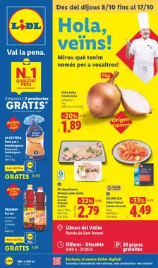 Folleto promocional de Lidl válido desde el 08/10/2026