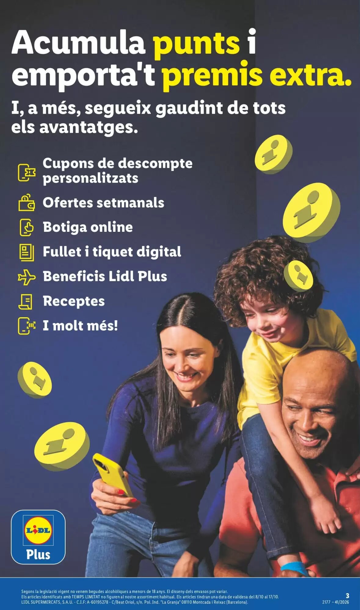 Folleto promocional de Lidl válido desde el 08/10/2026 - Página 3.