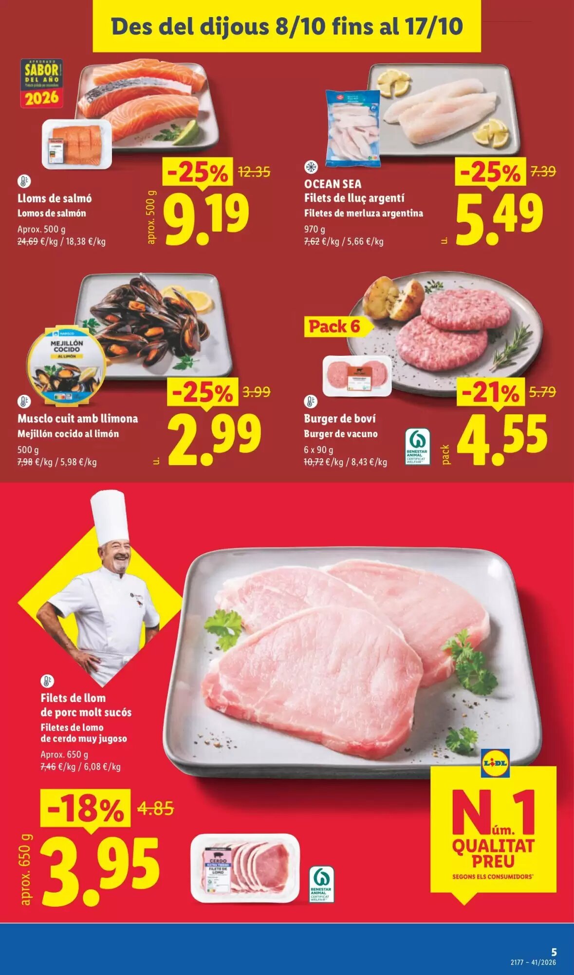 Folleto promocional de Lidl válido desde el 08/10/2026 - Página 5.