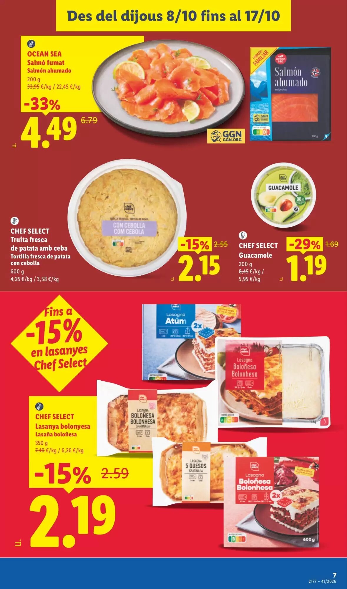 Folleto promocional de Lidl válido desde el 08/10/2026 - Página 7.