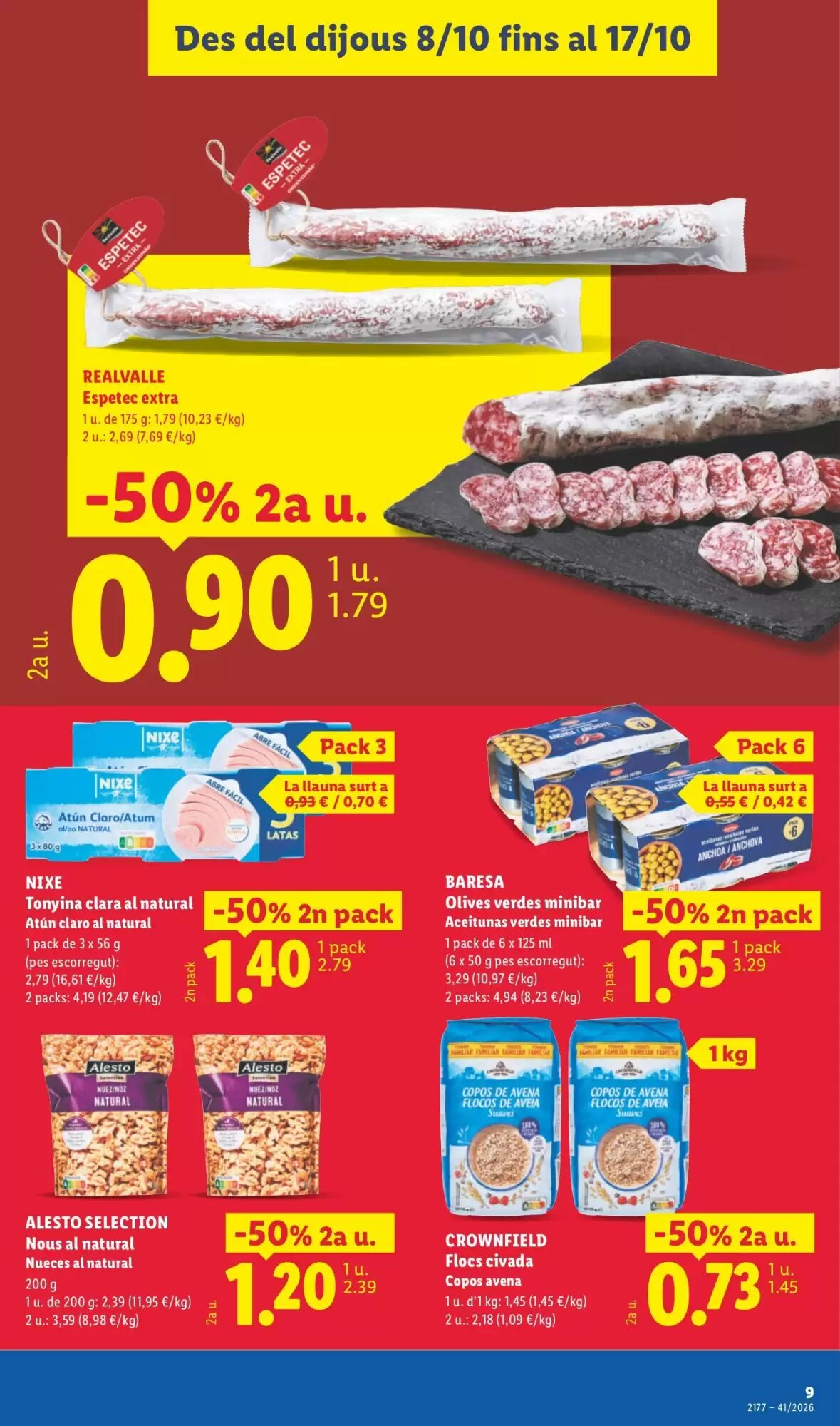 Folleto promocional de Lidl válido desde el 08/10/2026 - Página 9.