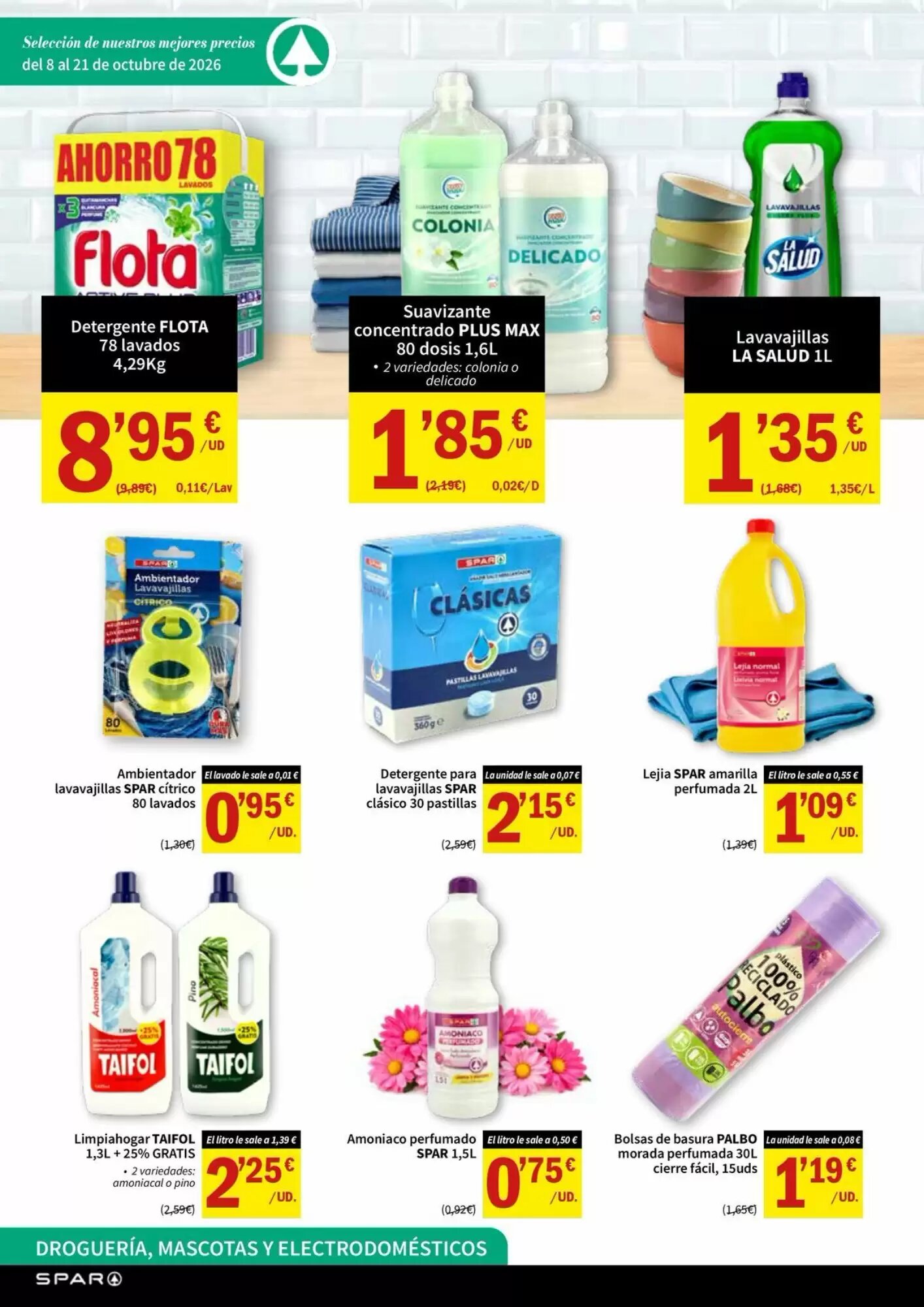 Folleto promocional de Spar válido desde el 08/10/2026 - Página 10.