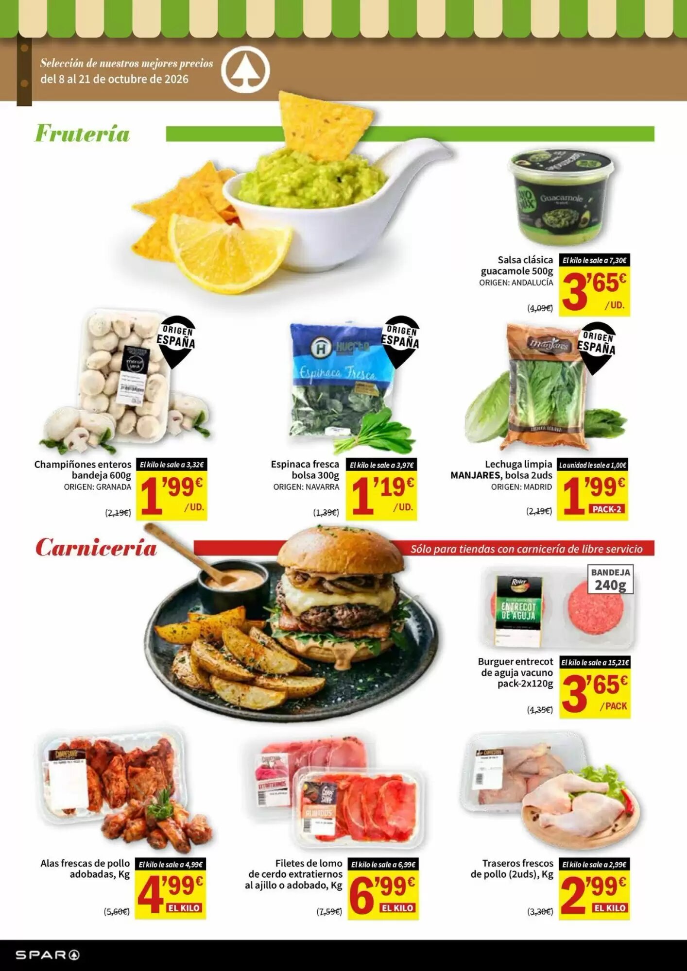 Folleto promocional de Spar válido desde el 08/10/2026 - Página 2.