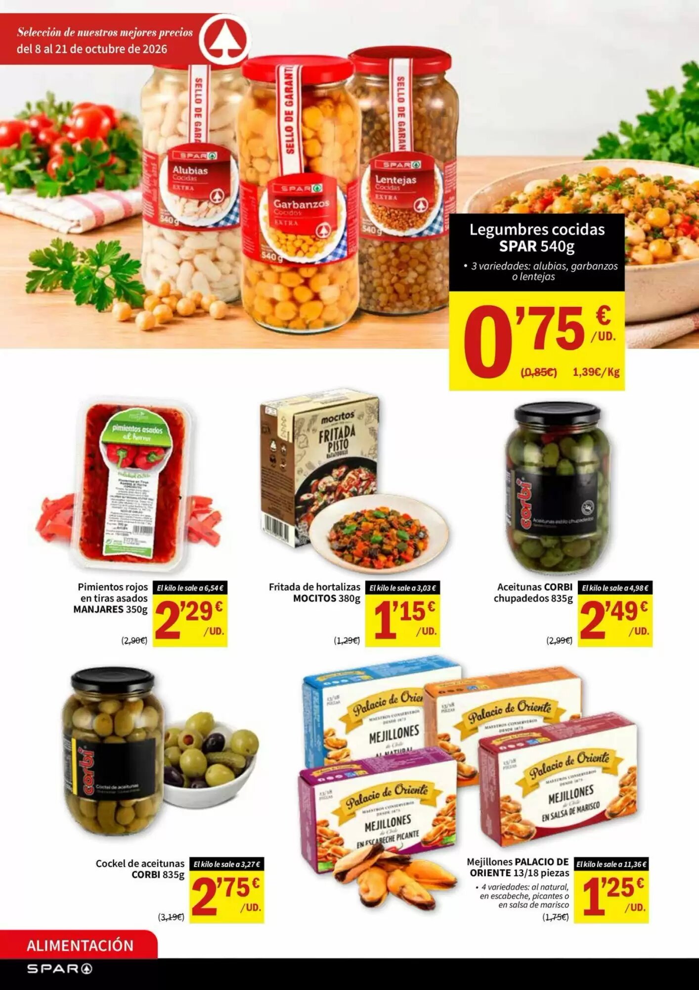 Folleto promocional de Spar válido desde el 08/10/2026 - Página 6.