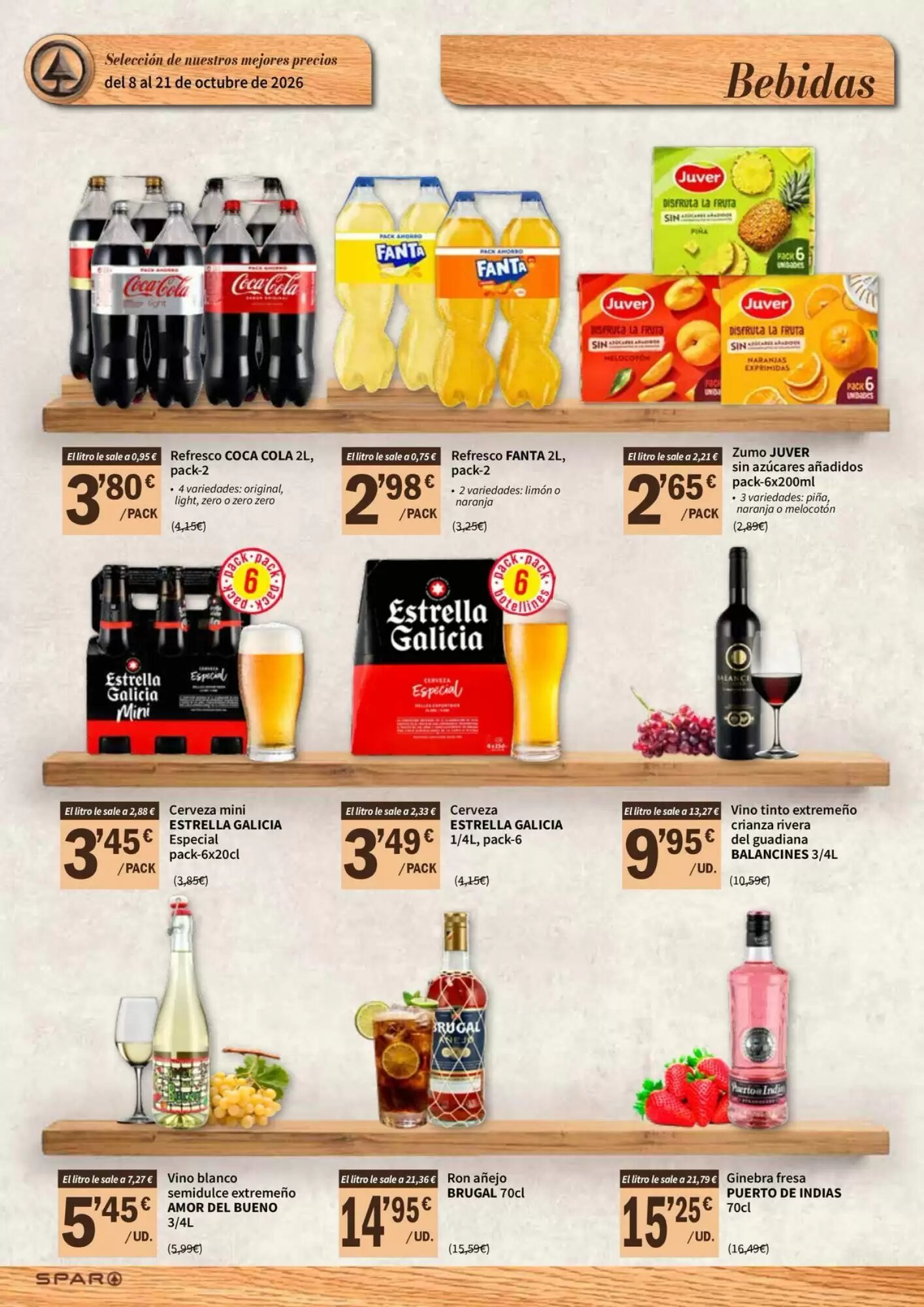 Folleto promocional de Spar válido desde el 08/10/2026 - Página 8.