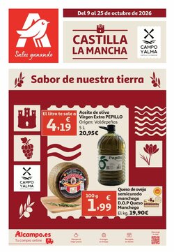 Folleto promocional de Alcampo válido desde el 09/10/2026