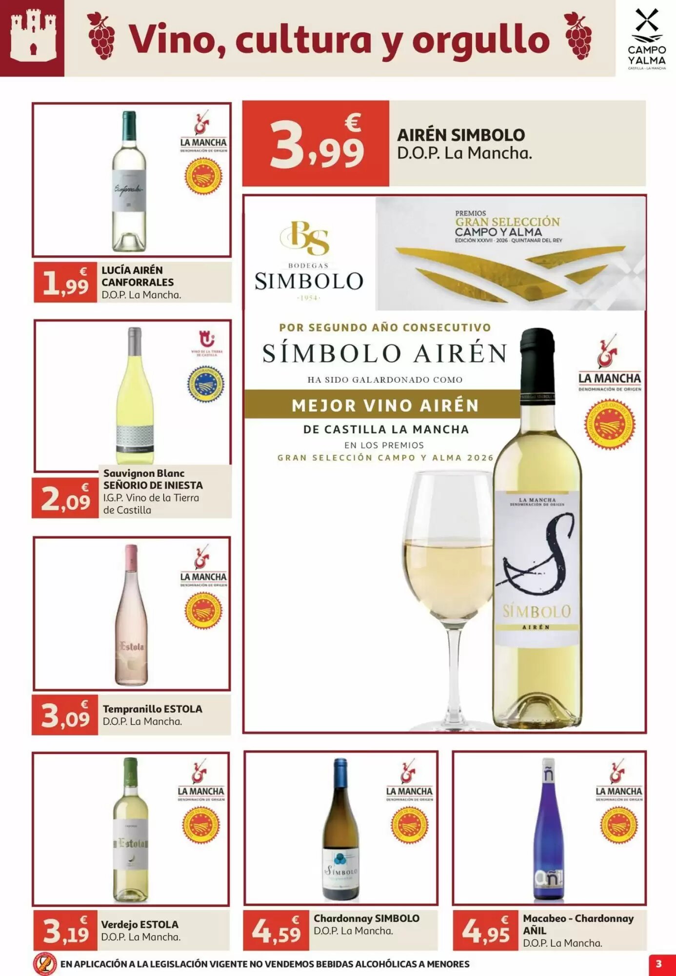 Folleto promocional de Alcampo válido desde el 09/10/2026 - Página 3.