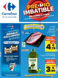 Folleto promocional de Carrefour válido desde el 09/10/2026